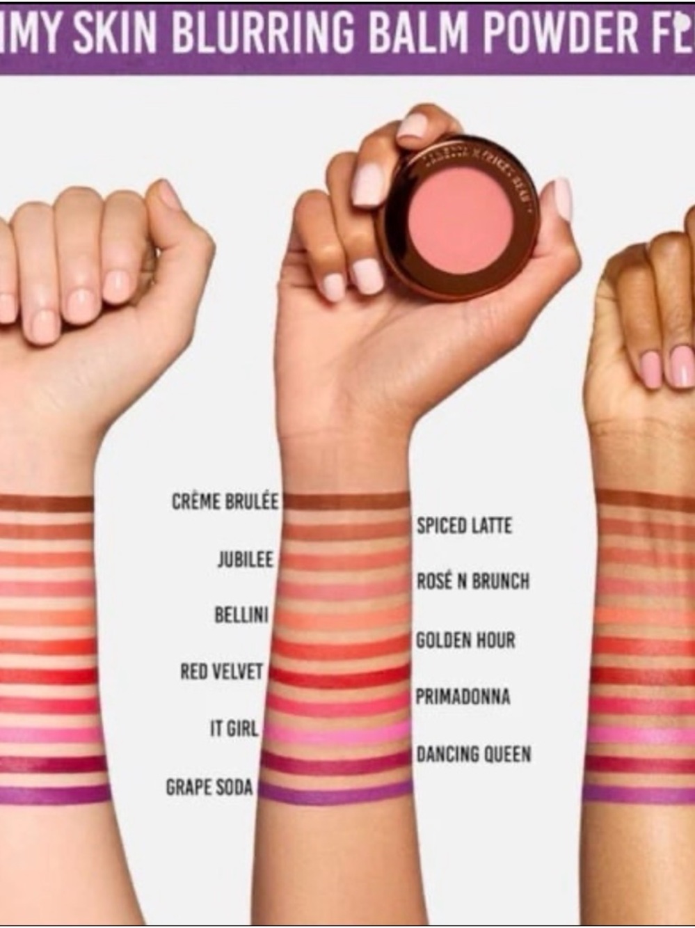 Danessa Myricks Beauty Yummy Skin Blurring Balm Powder - Flushed (Red Accents) - Picture 3 of 5